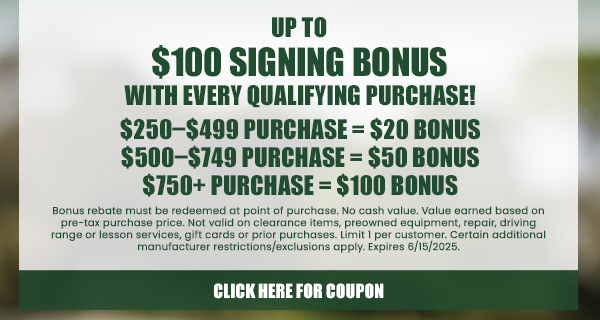 $100 Signing Bonus