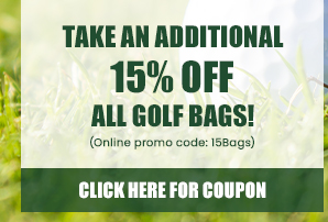 15% OFF ALL GOLF BAGS